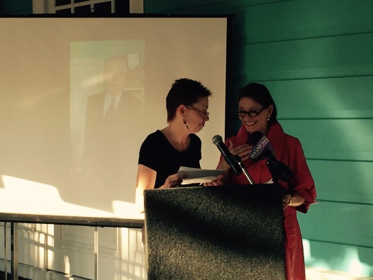 Ti Martin and Lally Brennan announce the results of a little geneological research -- on their restaurant.