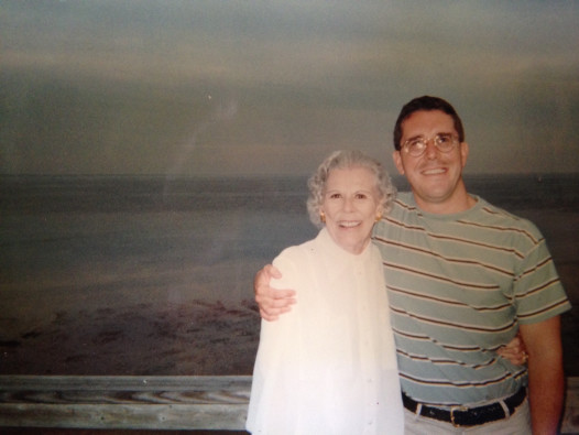 Brett Will Taylor with his grandmother (Photo: Brett Will Taylor Today)
