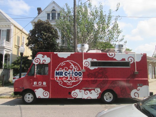 New Asian fusion food truck Mr. Choo.