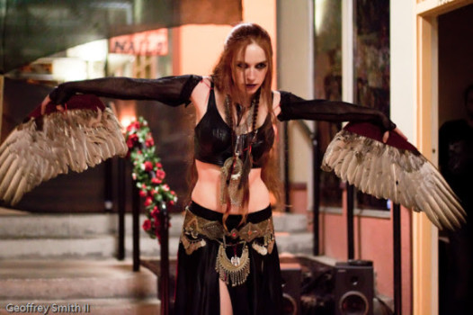 Morpheus Ravenna, a Wiccan priestess who appears in Witches of America