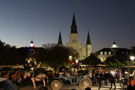 Nothing quite like Christmas in the French Quarter.