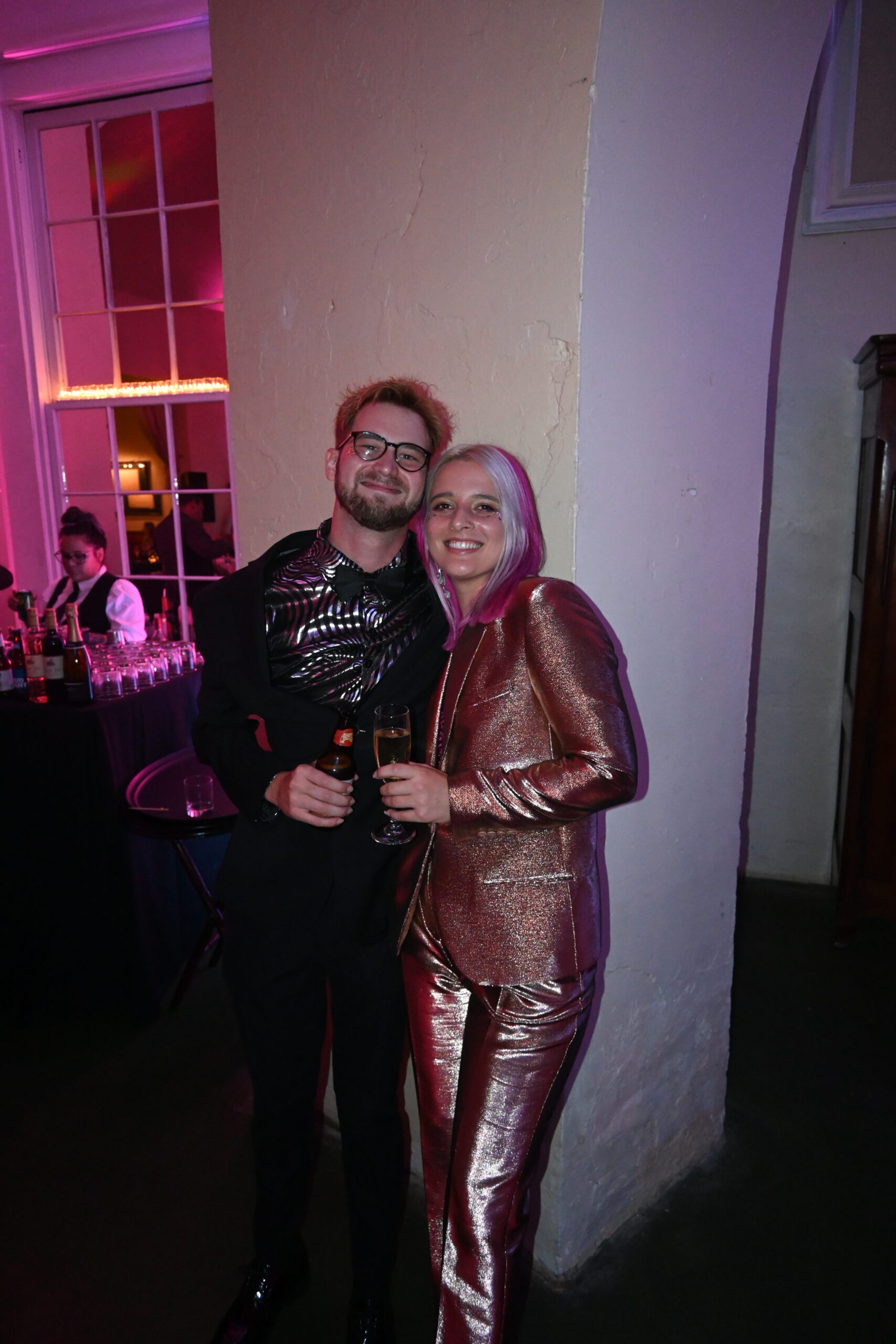 Picture of the co-founders of Glass Half Full